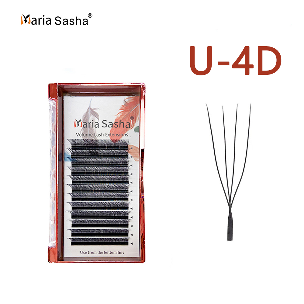 Eyelash Extension Single Lash - MARIA U 4D W Bulu Mata