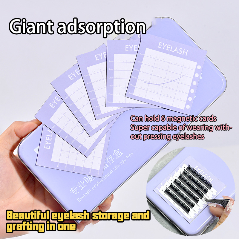 Kotak Penyimpanan Palet Eksten - Eyelash Extension Single Lash ulasan dan harga