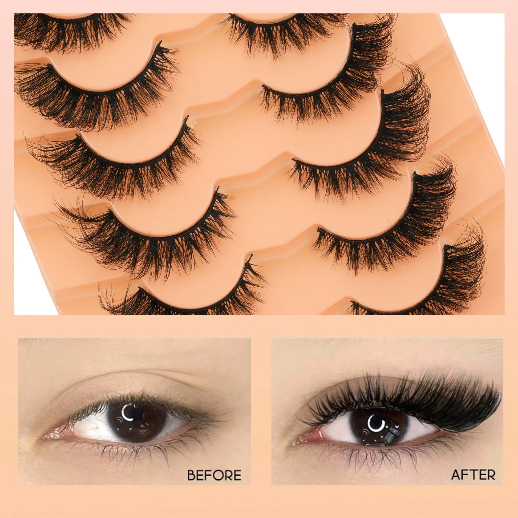 7 Pasang Bulu Mata Palsu Berbu - Faux Mink Lash ulasan dan harga