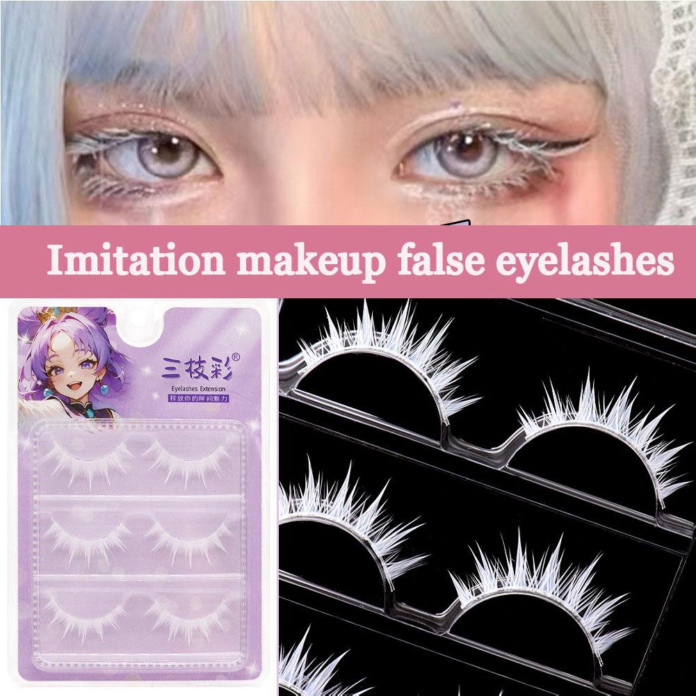 Bulu Mata Palsu Putih Karakter - Eyelash Extension Anime ulasan dan harga