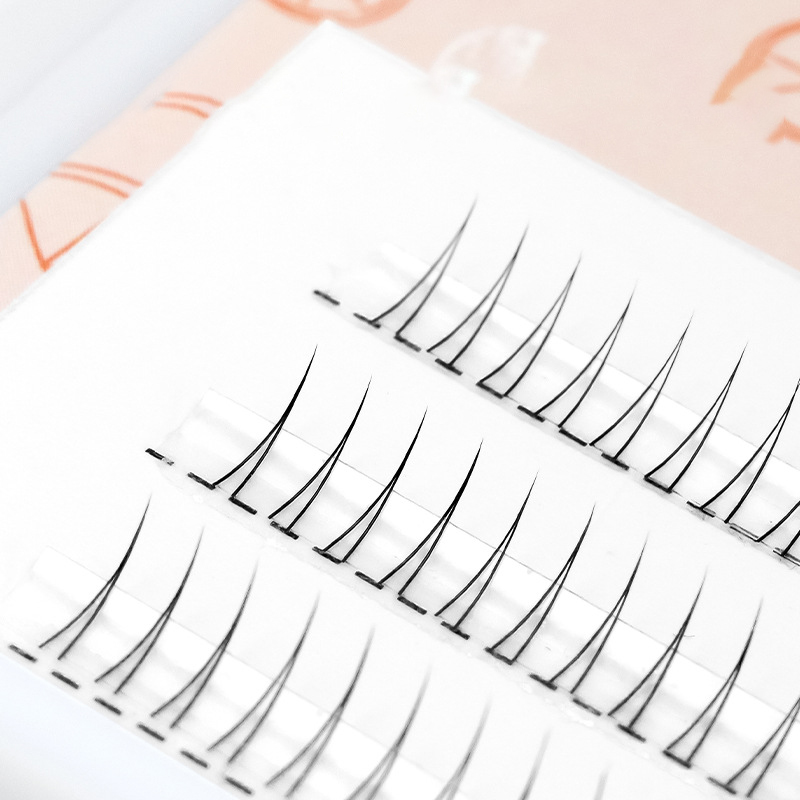 J Curl bentuk V di bawah bulu  - Eyelash Extension Anime ulasan dan harga
