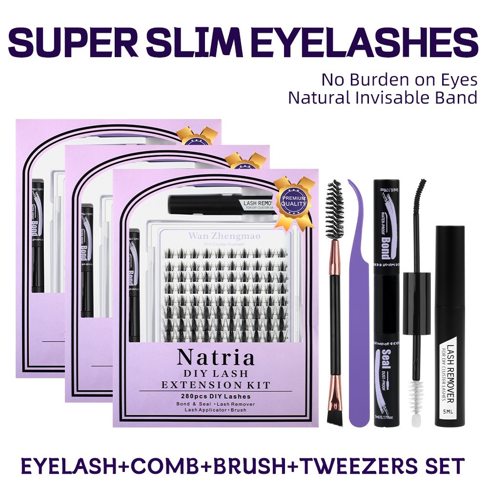 Bulu Mata Palsu Panjang 8-18mm - Faux Mink Lash ulasan dan harga