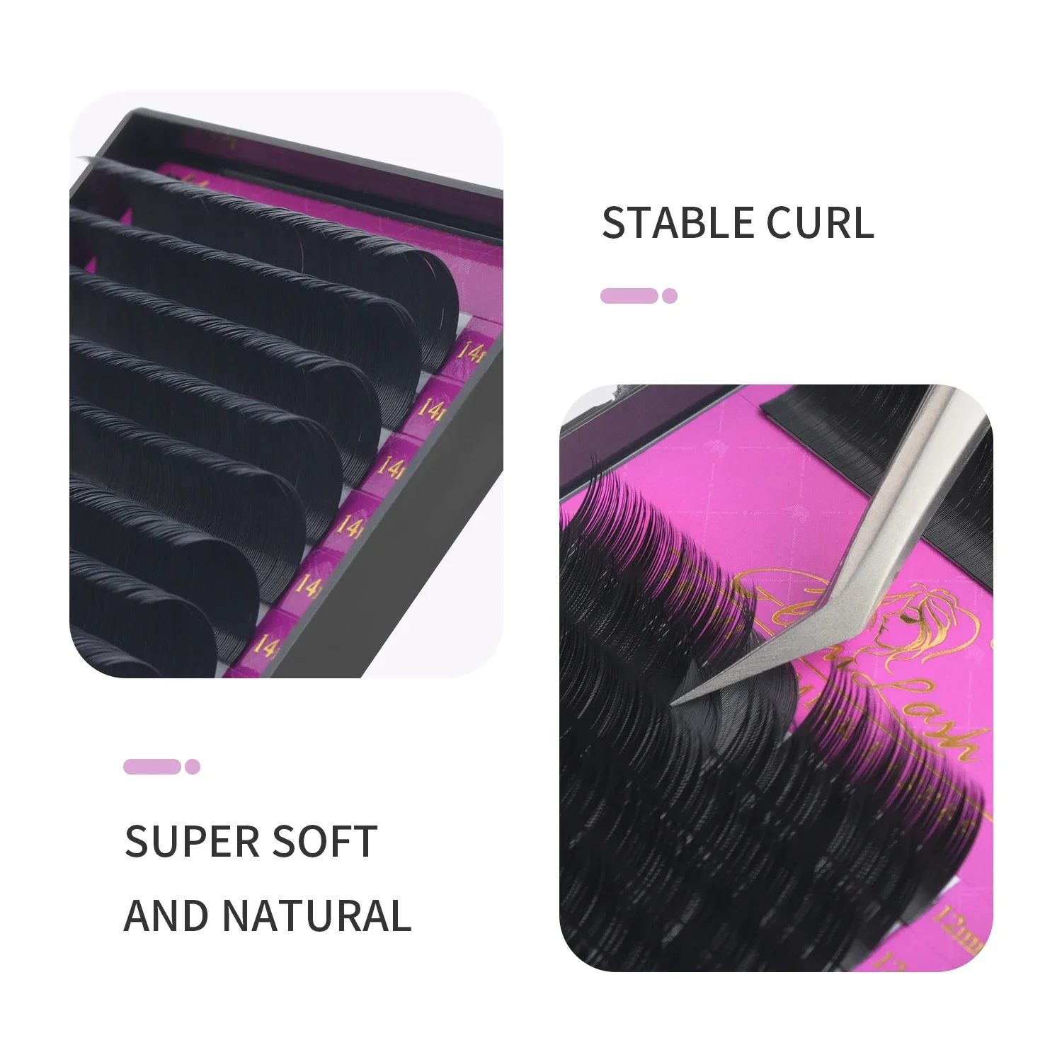 Glaslash Grosir 16 Baris BCCCD - Eyelash Extension Single Lash ulasan dan harga