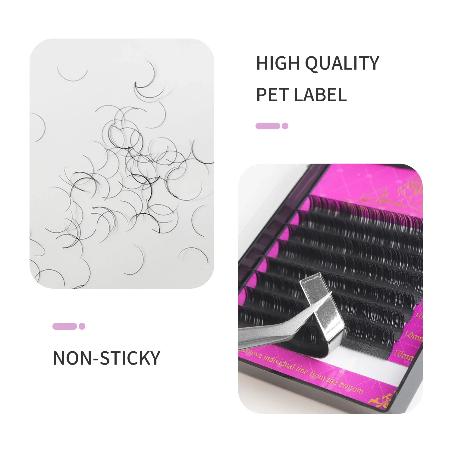 Glaslash Grosir 16 Baris BCCCD - Eyelash Extension Single Lash ulasan dan harga