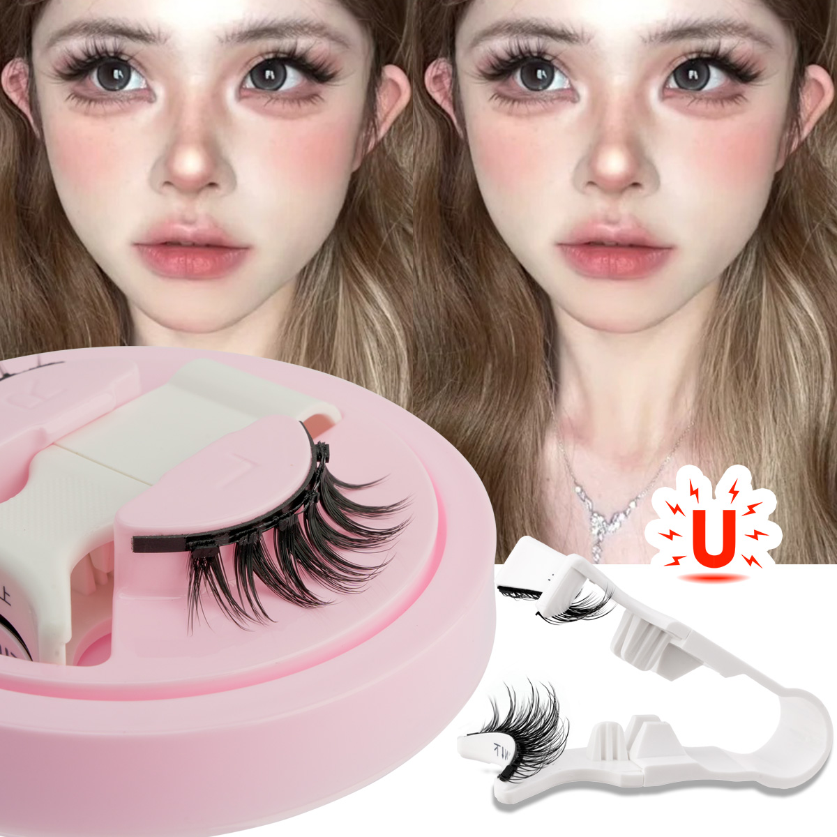 1 Pasang Bulu Mata Magnetik Ba - Faux Mink Lash ulasan dan harga