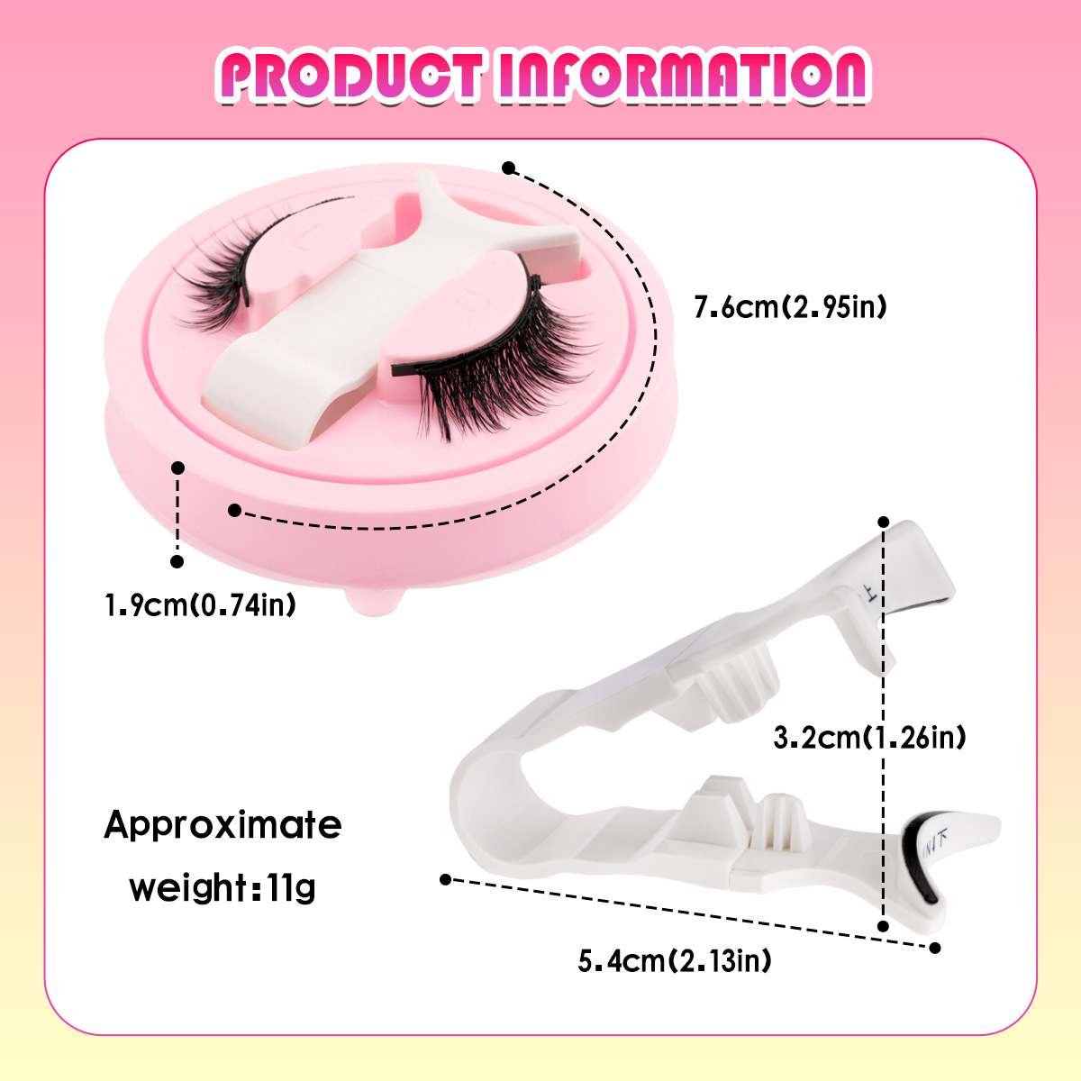 1 Pasang Bulu Mata Magnetik Ba - Faux Mink Lash ulasan dan harga