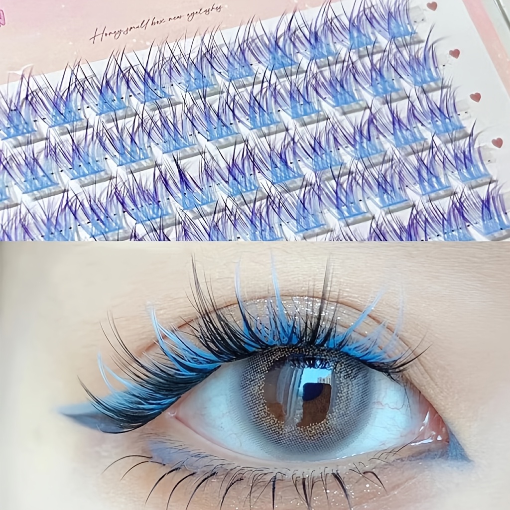 Bulu Mata Warna-warni Mixiaohe - Eyelash Extension Anime ulasan dan harga