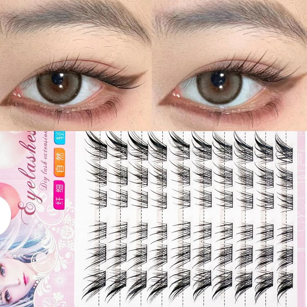 Bulu Mata Cluster Mata Kucing  - Eyelash Extension Anime ulasan dan harga
