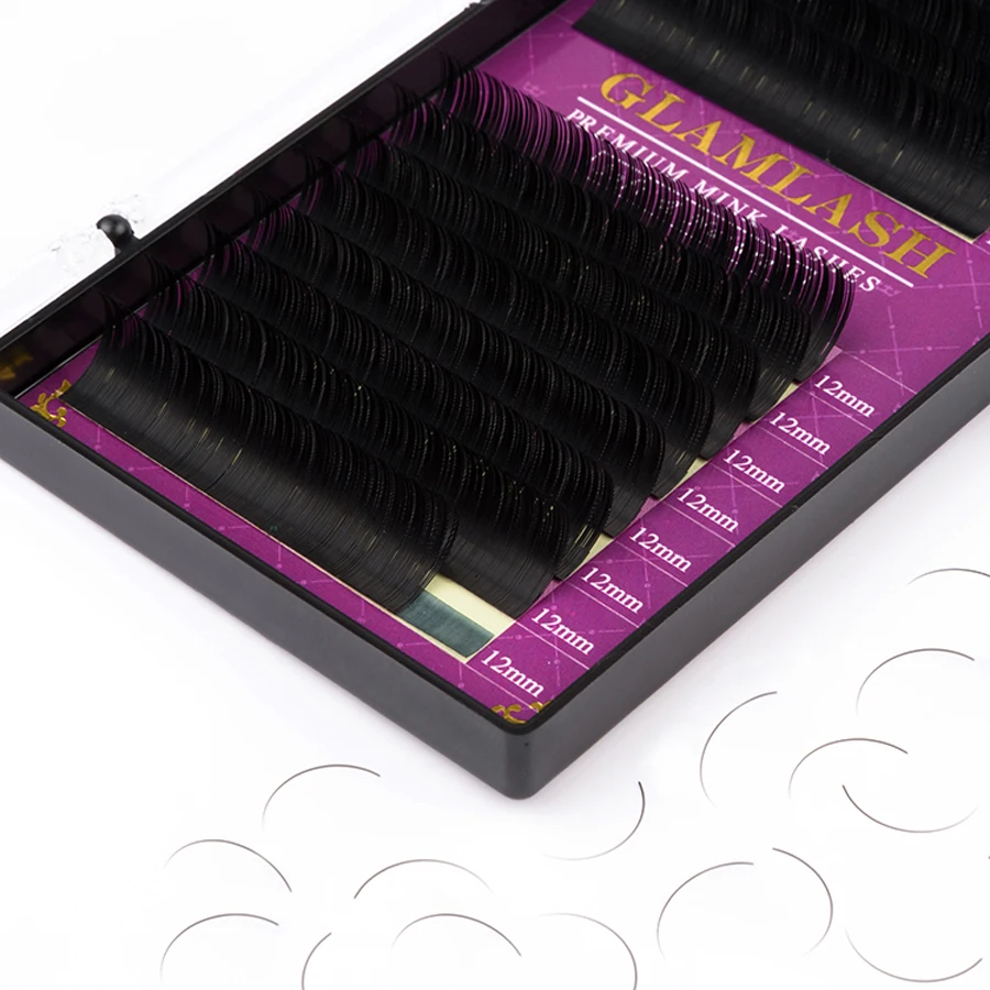 Glaslash Grosir 16 Baris Bulu  - Eyelash Extension Single Lash ulasan dan harga